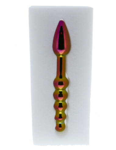 CONSOLADOR ANAL ESTRIADO DE CRISTAL GLAMOUR