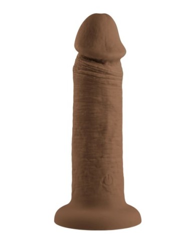 DONG VIBRADOR EVOLUCIONADO 6INCH CARNE OSCURA