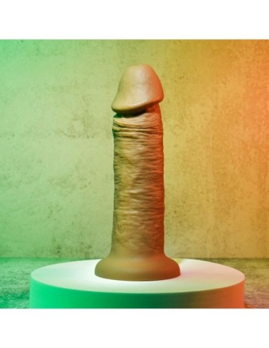 DONG VIBRADOR EVOLUCIONADO 6INCH CARNE OSCURA