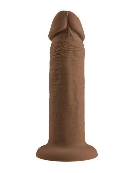 DONG VIBRADOR EVOLUCIONADO 6INCH CARNE OSCURA