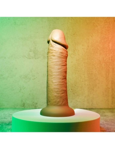 DONG VIBRADOR EVOLUCIONADO 6INCH CARNE OSCURA