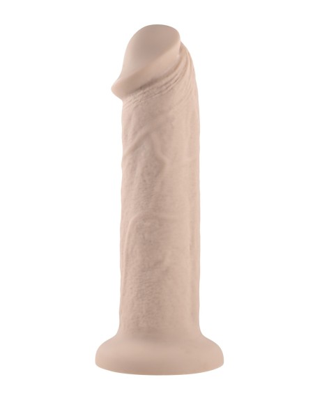 EVOLUCIONADO 7INCH GIRTHY VIBRADOR DONG CARNE LIGERA