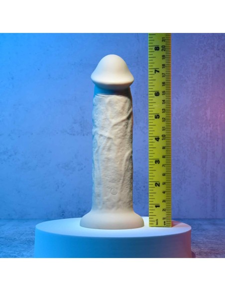 EVOLUCIONADO 7INCH GIRTHY VIBRADOR DONG CARNE LIGERA
