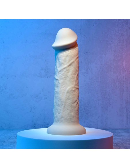 EVOLUCIONADO 7INCH GIRTHY VIBRADOR DONG CARNE LIGERA