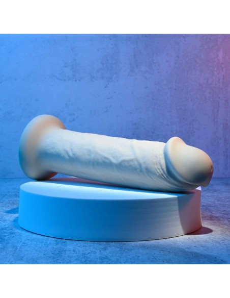 EVOLUCIONADO 7INCH GIRTHY VIBRADOR DONG CARNE LIGERA