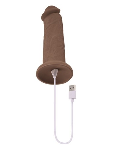 EVOLUCIONADO 7INCH GIRTHY VIBRADOR DONG CARNE...