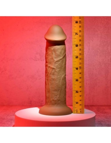 EVOLUCIONADO 7INCH GIRTHY VIBRADOR DONG CARNE...