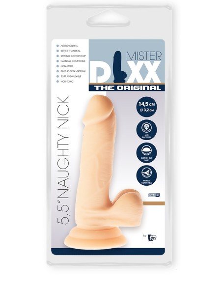 SEÑOR. TRAVIESO NICK DILDO 5.5 PULGADAS