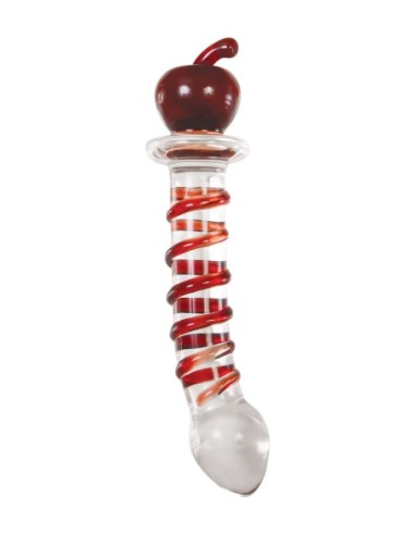 DILDO DE CRISTAL TORCIDO DE A&E EVE