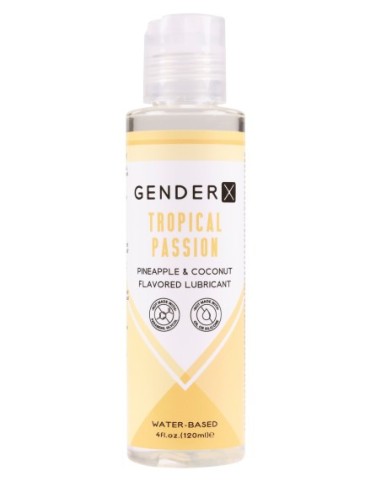 LUBRICANTE SABOR PASIÓN TROPICAL GENDER X, 120ML