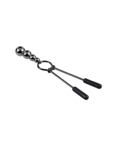 PINZAS PARA PEZONES CON CUENTAS SELOPA CROMADO...