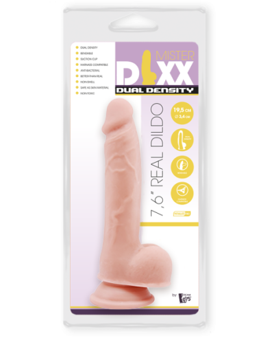 SEÑOR. CONSOLADOR DIXX DE DOBLE DENSIDAD DE 7,6...