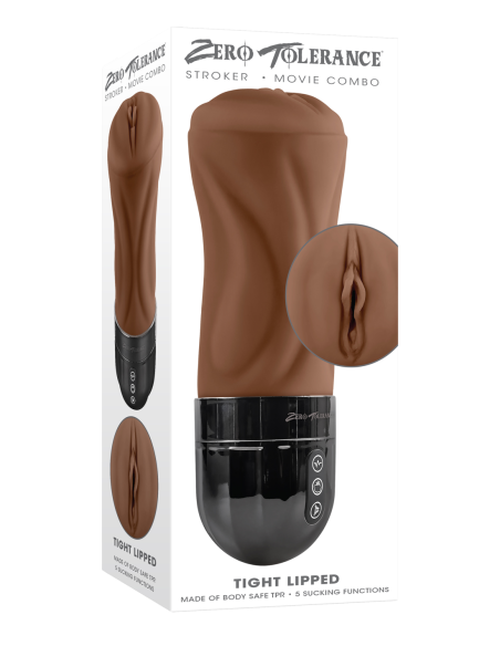 TOLERANCIA CERO LABIOS APRETADOS OSCUROS