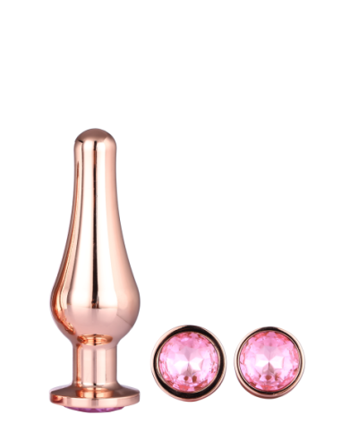 SET AMOR RELUCIENTE PLACER ORO ROSA
