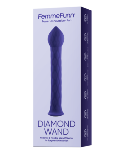 VARITA DIAMANTE FEMMEFUNN MORADO OSCURO