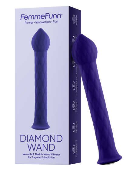 VARITA DIAMANTE FEMMEFUNN MORADO OSCURO