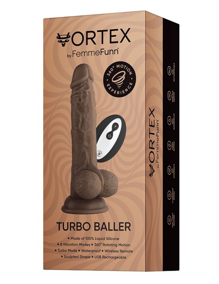 BOLA TURBO INALÁMBRICA FEMMEFUNN MARRÓN