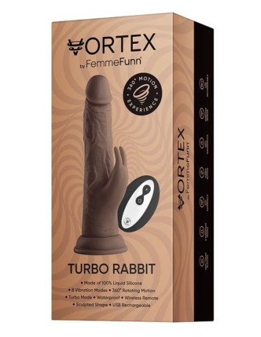 FEMMEFUNN INALAMBRICO TURBO CONEJO MARRÓN