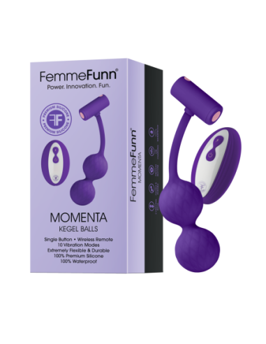 FEMMEFUNN MOMENTA BOLAS KEGEL MORADO