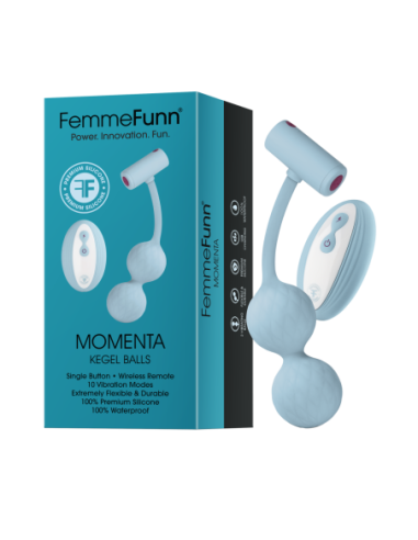FEMMEFUNN MOMENTA BOLAS KEGEL AZUL CLARO