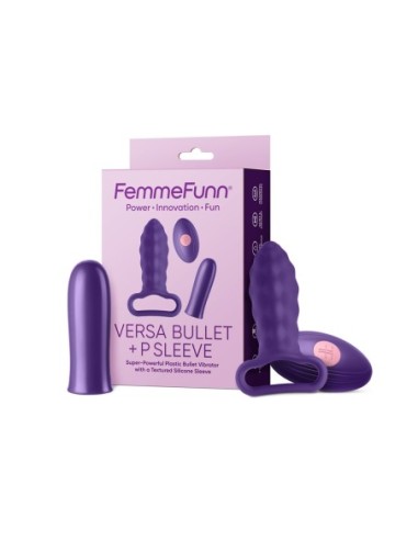 FEMMEFUNN VERSA BULLET CON MANGA P MORADO OSCURO