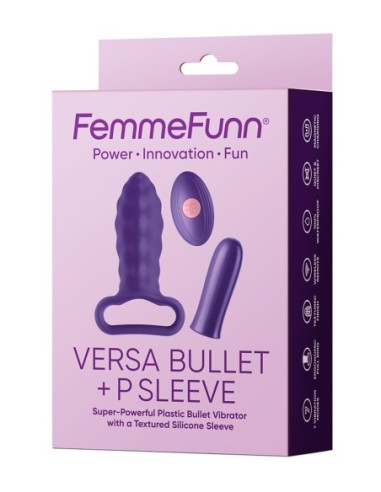 FEMMEFUNN VERSA BULLET CON MANGA P MORADO OSCURO