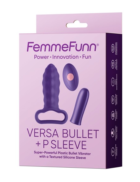 FEMMEFUNN VERSA BULLET CON MANGA P MORADO OSCURO