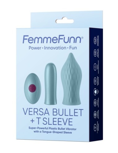 FEMMEFUNN VERSA BULLET CON MANGA T AZUL CLARO