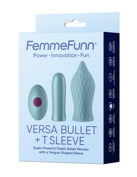 FEMMEFUNN VERSA BULLET CON MANGA T AZUL CLARO