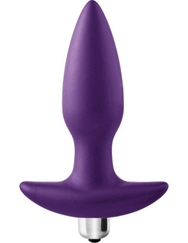 FLIRTS PLUG VIBRADOR 10 FUNCIONES MORADO