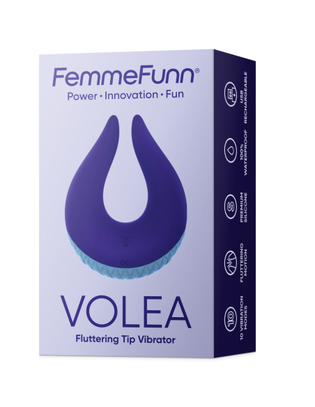 FEMMEFUNN VOLEA MORADO OSCURO / BASE AZUL CLARO
