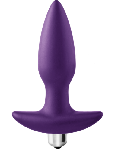 FLIRTS PLUG VIBRADOR 10 FUNCIONES MORADO