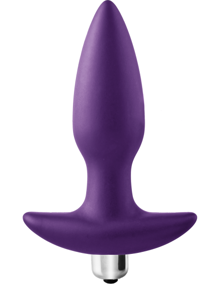 FLIRTS PLUG VIBRADOR 10 FUNCIONES MORADO