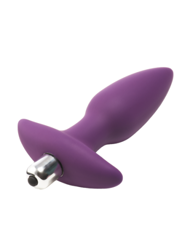 FLIRTS PLUG VIBRADOR 10 FUNCIONES MORADO