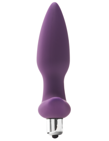 FLIRTS PLUG VIBRADOR 10 FUNCIONES MORADO