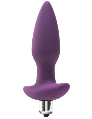 FLIRTS PLUG VIBRADOR 10 FUNCIONES MORADO