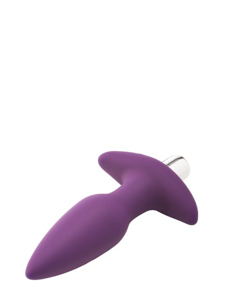 FLIRTS PLUG VIBRADOR 10 FUNCIONES MORADO
