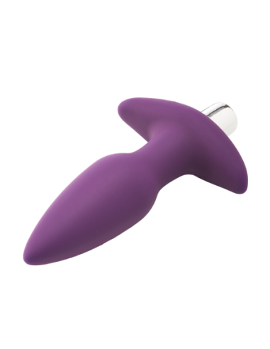 FLIRTS PLUG VIBRADOR 10 FUNCIONES MORADO