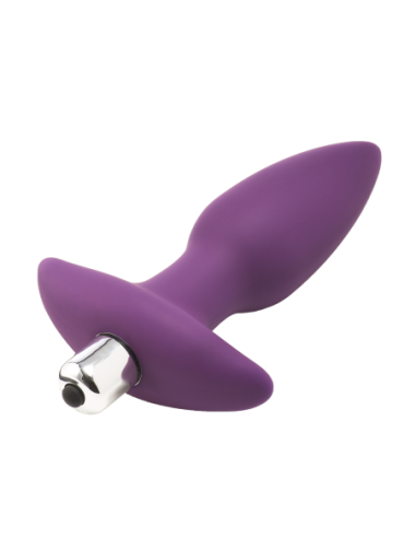 FLIRTS PLUG VIBRADOR 10 FUNCIONES MORADO
