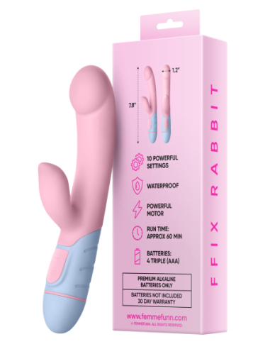 FEMMEFUNN FFIX CONEJO ROSA
