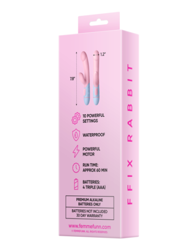 FEMMEFUNN FFIX CONEJO ROSA