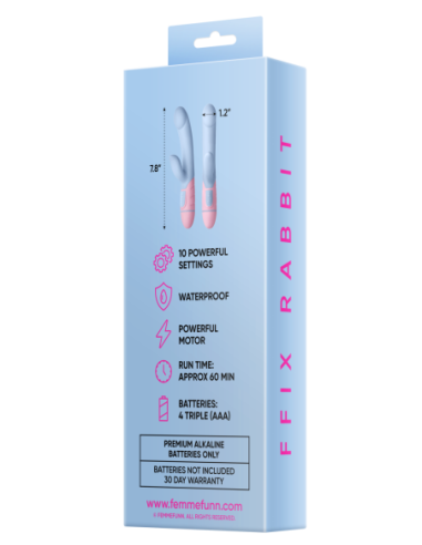 FEMMEFUNN FFIX CONEJO AZUL CLARO