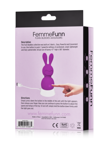 FEMMEFUNN BUNNY MASAJEADOR MORADO