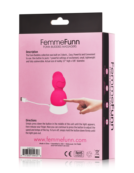 MASAJEADOR NUBBY FEMMEFUNN ROSA