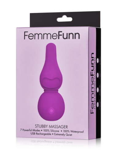 MASAJEADOR FEMMEFUNN STUBBY MORADO