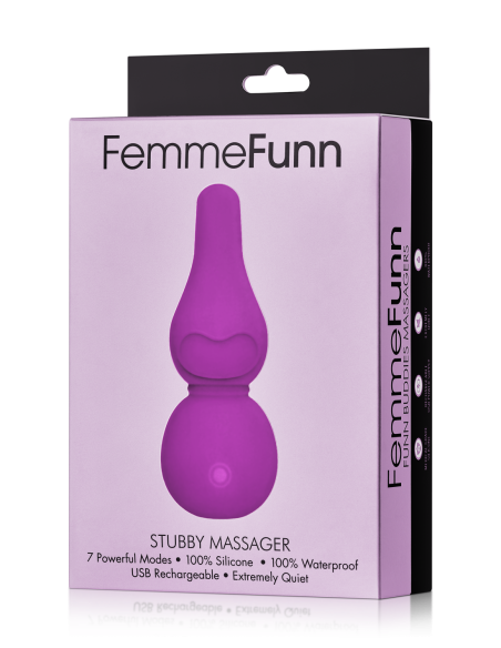 MASAJEADOR FEMMEFUNN STUBBY MORADO
