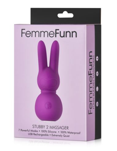 FEMMEFUNN STUBBY 2 MASAJEADOR MORADO