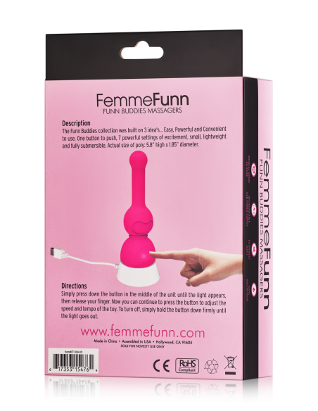 FEMMEFUNN MASAJEADOR POLI ROSA