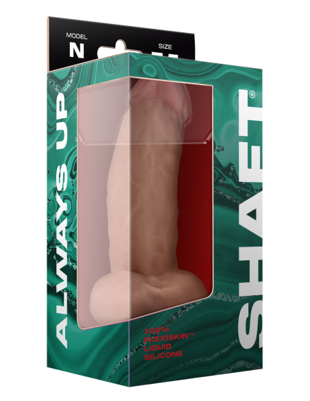 EJE MODELO N 7.5 PULGADAS DONG DE SILICONA LÍQUIDA CON BOLAS DE PINO