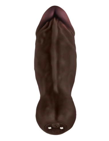 EJE SILICONA LIQUIDA BALA VIBRADORA CAOBA